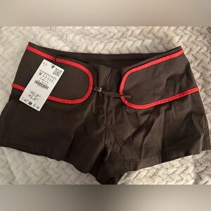 Zara micro mini shorts new with tags